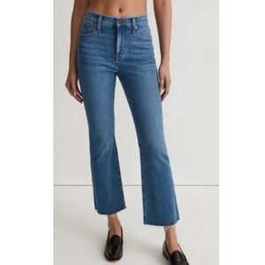 Madewell Kick Out Crop Jeans